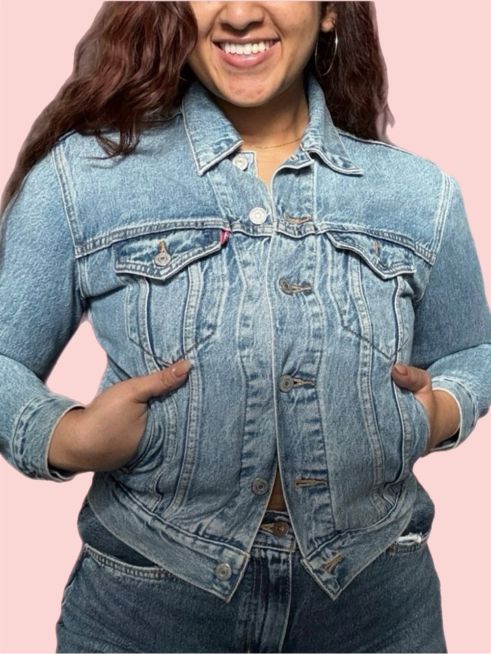 levi’s original trucker jacket - light wash